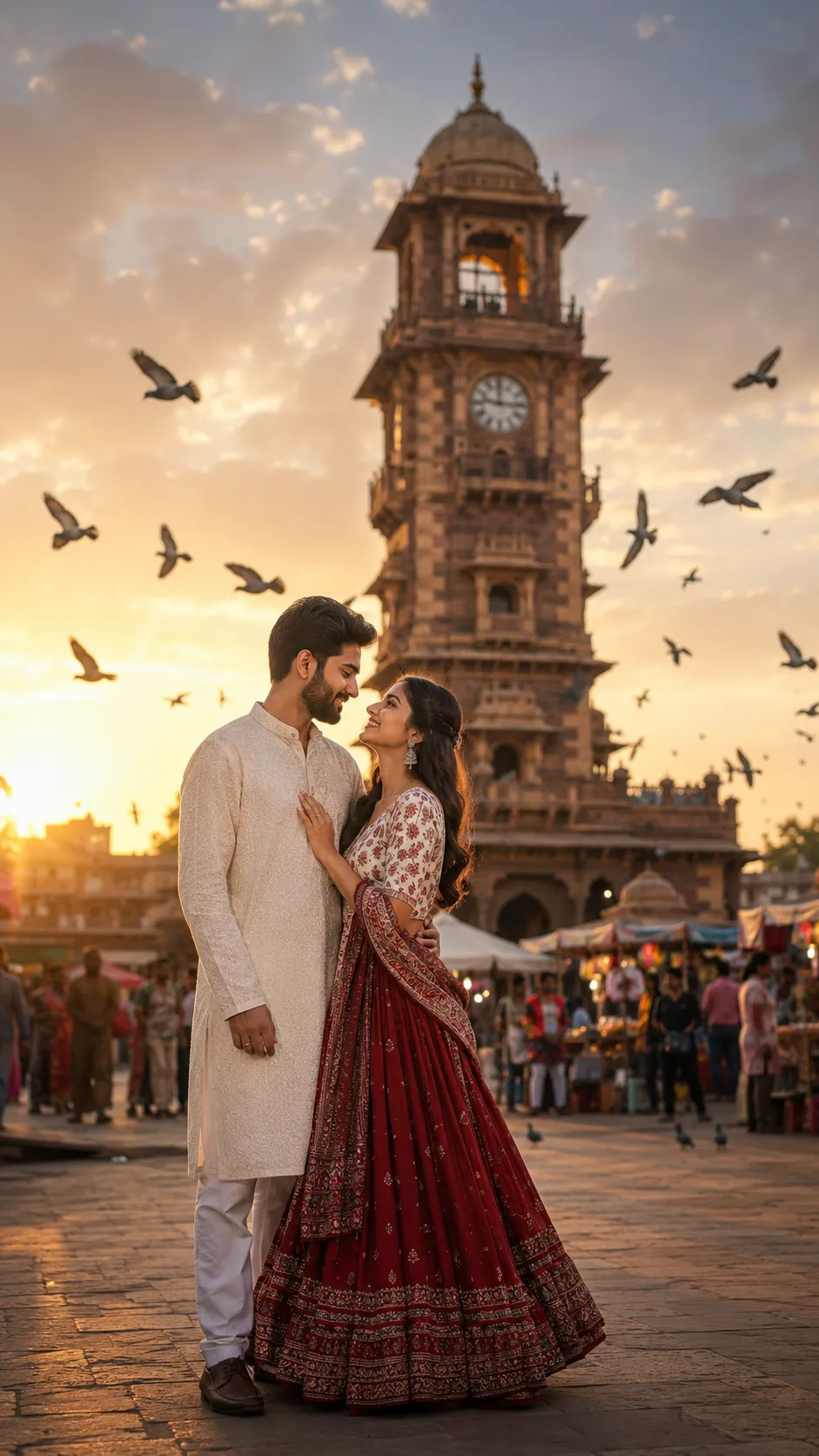 Royal Rajputana Pre Wedding Theme in Jodhpur
