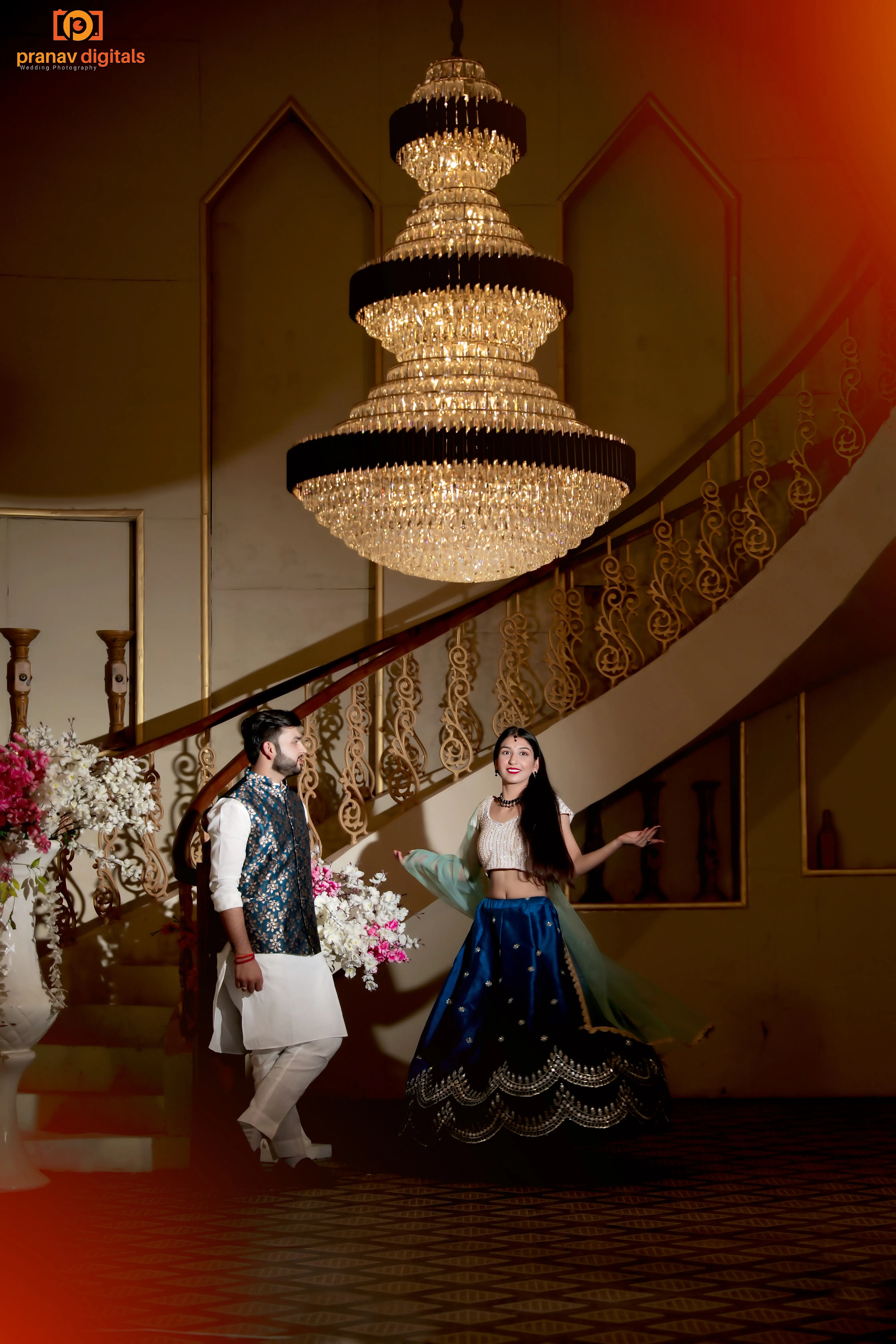 Pre Wedding Couple Pose Inspiration - The Twirl